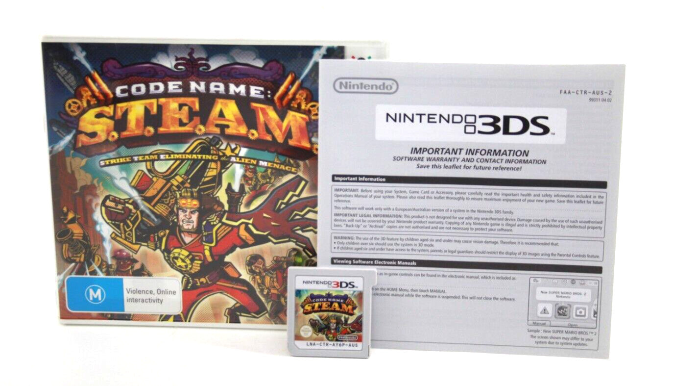 Code Name S.T.E.A.M - Nintendo 3DS [PAL] - WITH WARRANTY