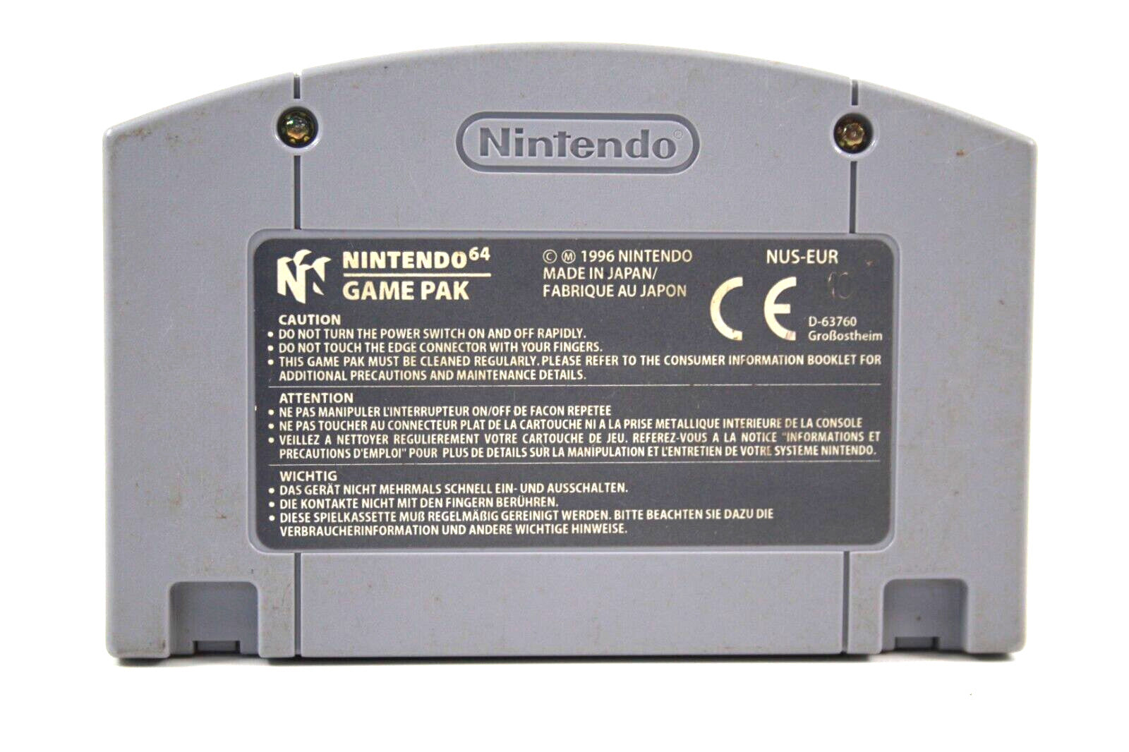 Super Mario 64 - Nintendo 64 (N64) [PAL] - WITH WARRANTY