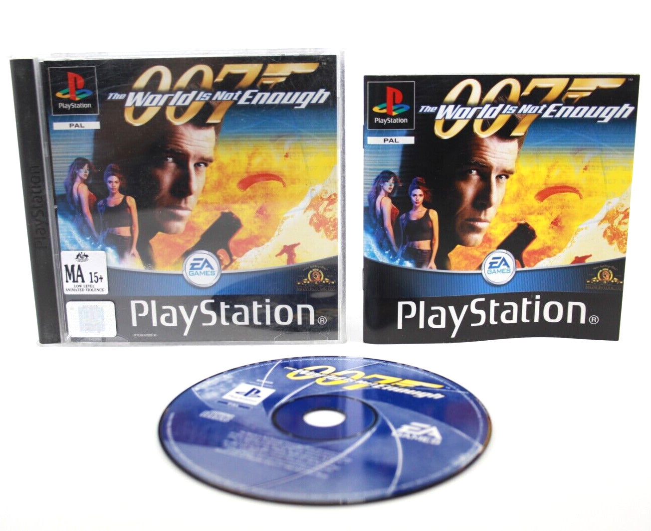 007 The World Is Not Enough - PlayStation 1 (PS1) [PAL] - WITH WARRANTY
