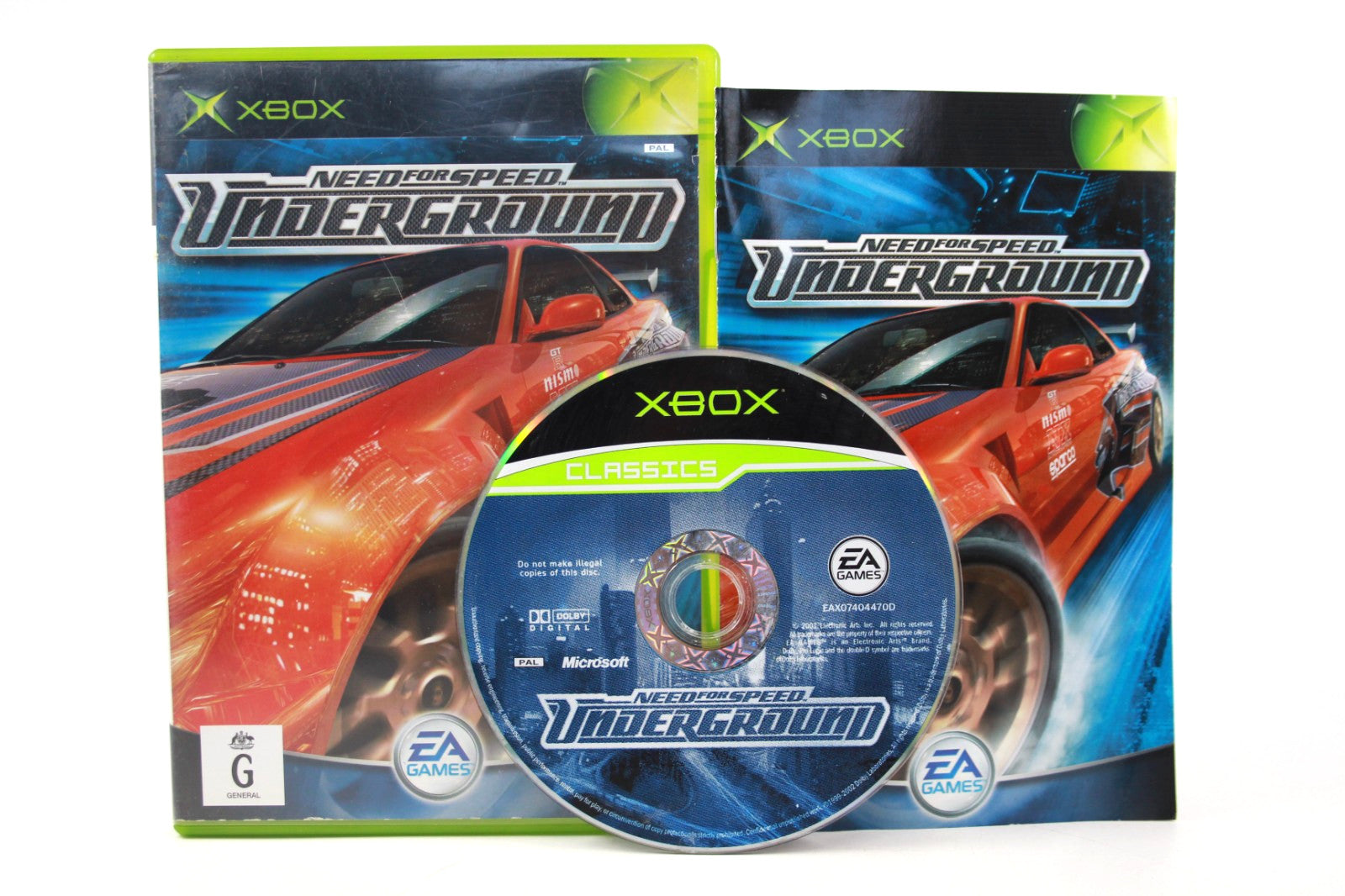 Need for Speed: Underground - Xbox [PAL] - WITH WARRANTY