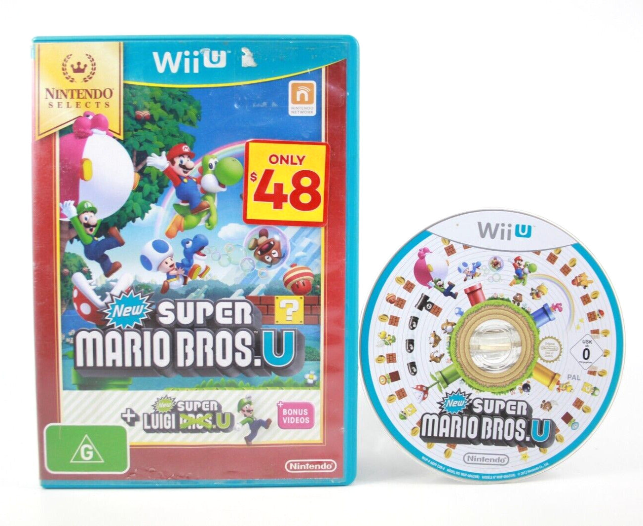 New Super Mario Bros. U + New Super Luigi U [Nintendo Selects] (Wii U) [PAL]