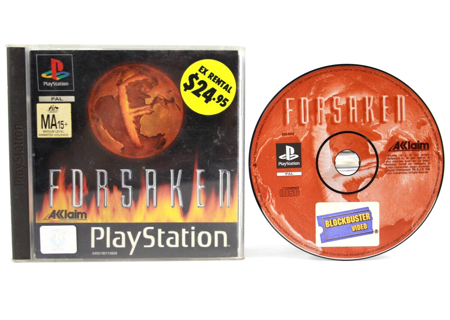 Forsaken - PlayStation 1 (PS1) [PAL] - WITH WARRANTY