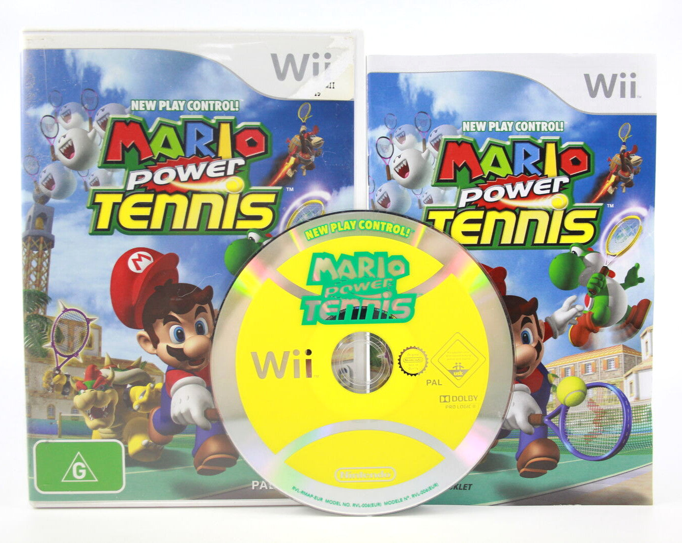 Mario Power Tennis (Wii) [PAL] - WITH WARRANTY
