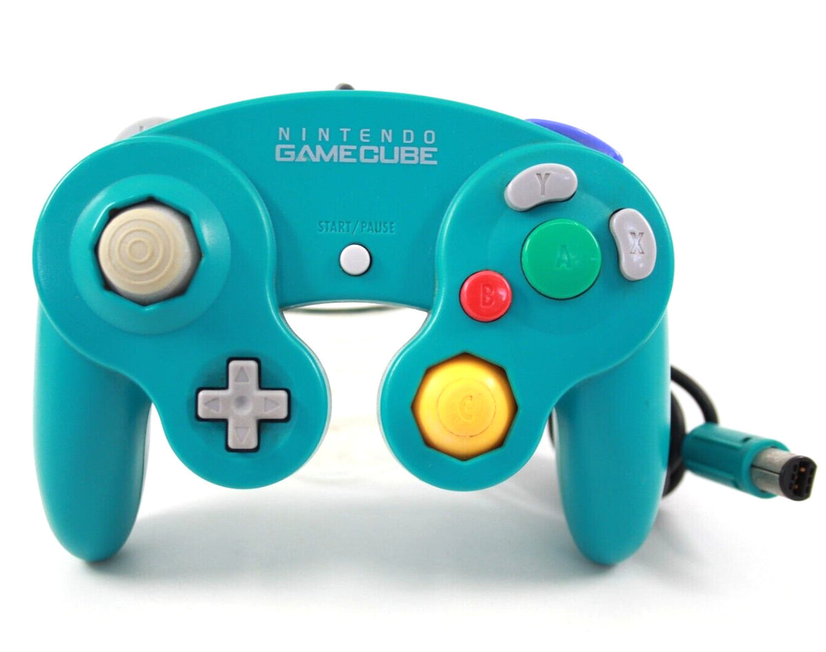 Genuine, Official Nintendo GameCube Controller Teal [DOL-003]