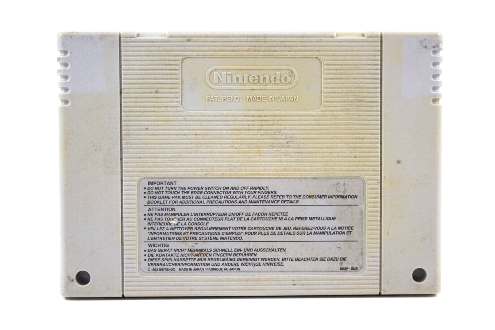 Super Soccer [CART ONLY] - Super Nintendo (SNES) [PAL] - WITH WARRANTY