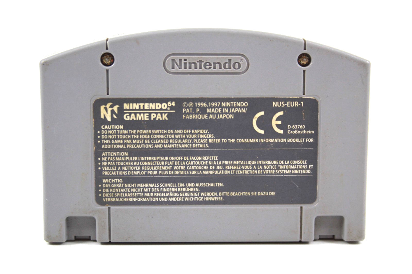 007: GoldenEye [CART ONLY] - Nintendo 64 (N64) [PAL] - WITH WARRANTY