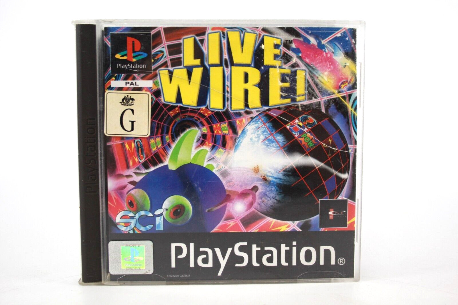 Live Wire! - PlayStation 1 (PS1) [PAL] - WITH WARRANTY