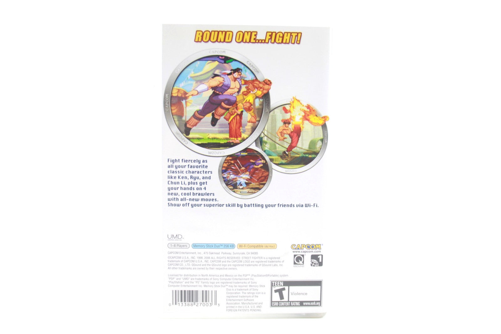 Street Fighter Alpha 3 Max - PlayStation Portable (PSP) [NTSC-U] WITH WARRANTY