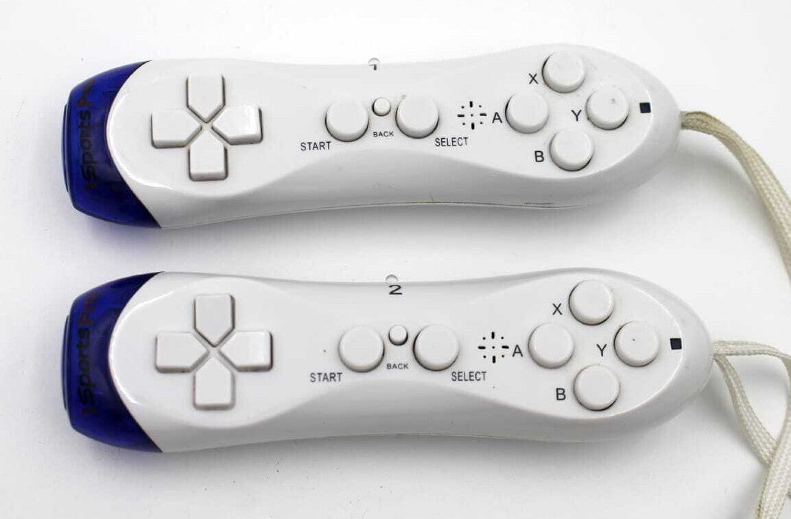 ISportsPro 2x Controllers Player 1 Player 2 *Untested*