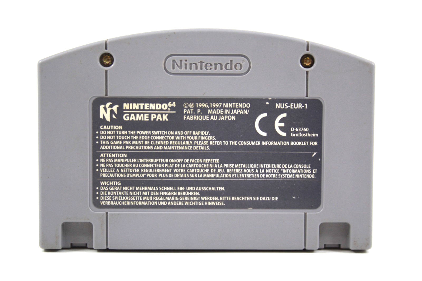 Mortal Kombat Mythologies Sub Zero [CART ONLY] - Nintendo 64 (N64) PAL WARRANTY