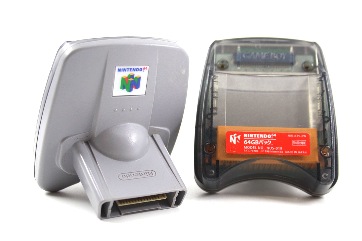 Genuine, Original Nintendo 64 (N64 ) Transfer Pak Pack NUS-019 - Pokemon Stadium