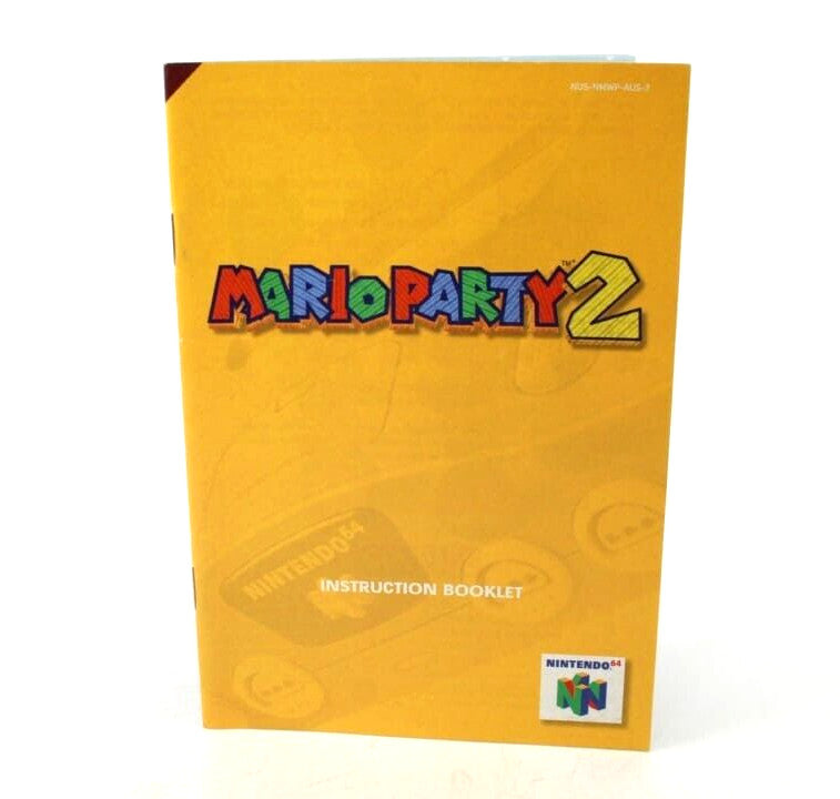 Mario Party 2 - Nintendo 64 (N64) ***Manual Only***