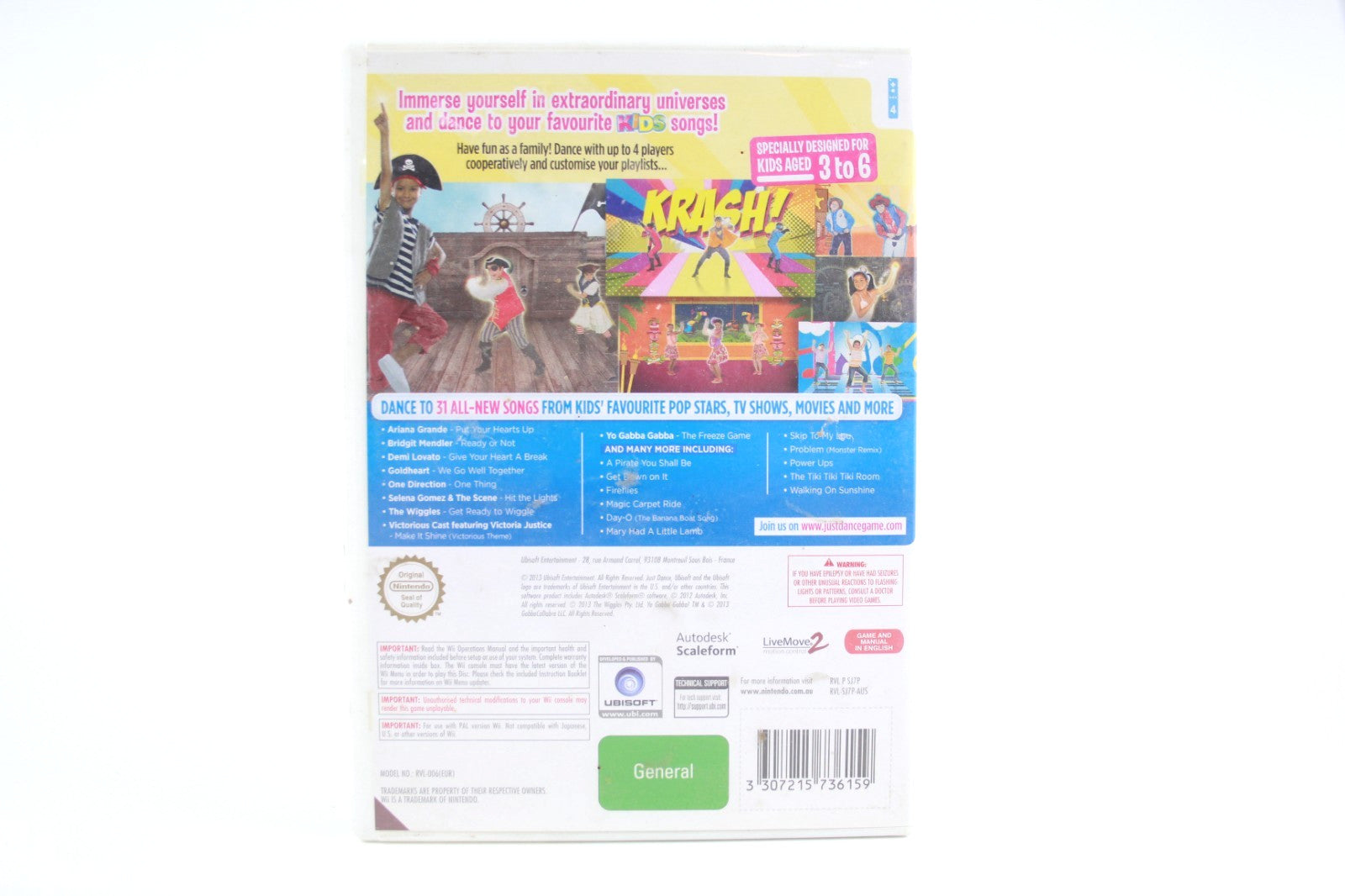 Just Dance Kids 2014 - Nintendo Wii [PAL] - WITH WARRANTY