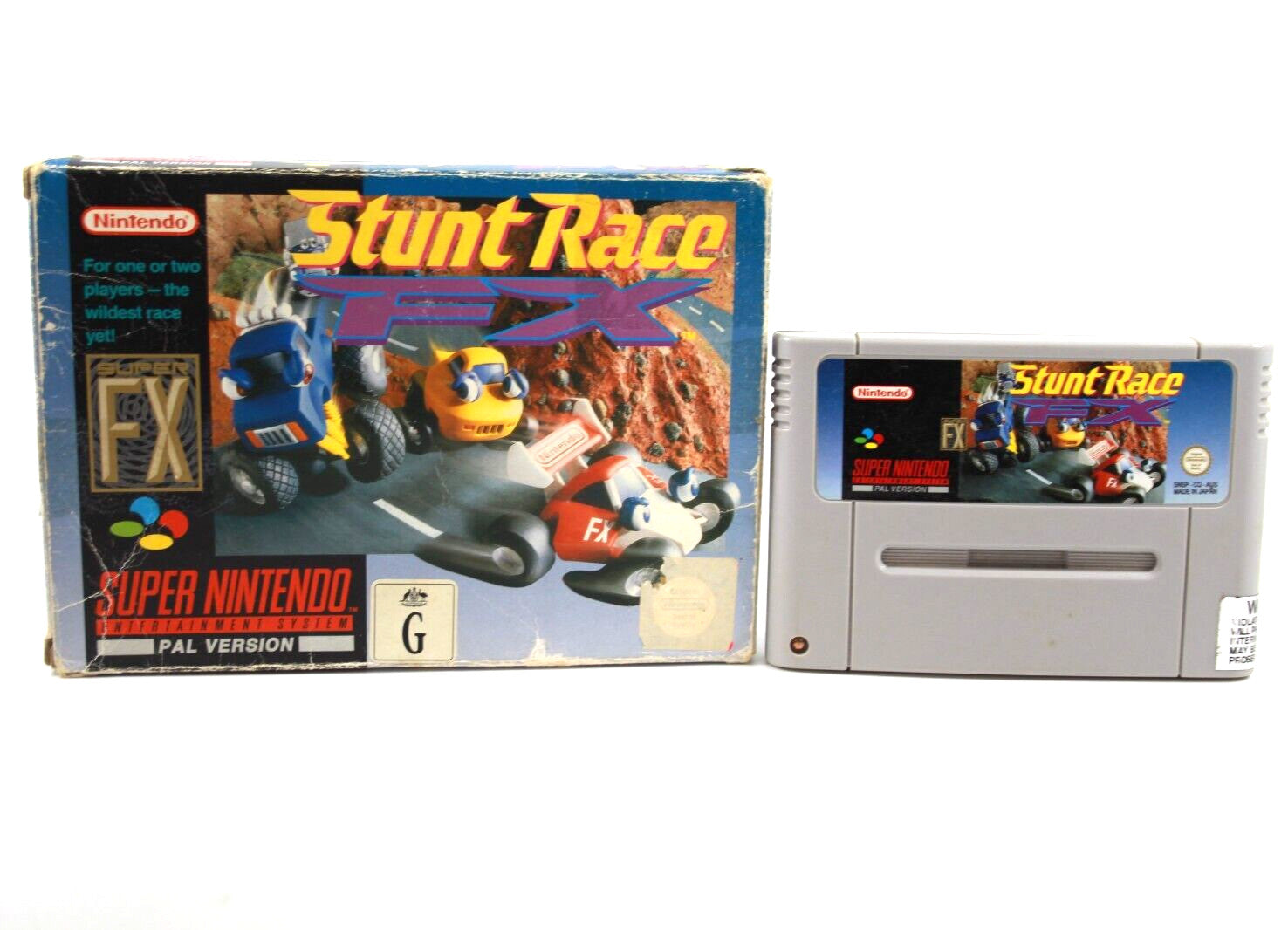 Stunt Race FX - Super Nintendo (SNES) [PAL] - WITH WARRANTY