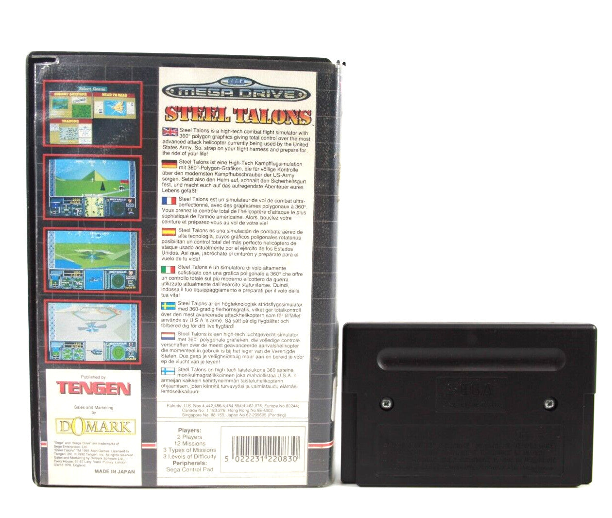 Steel Talons (Sega Mega Drive) [PAL] - WITH WARRANTY