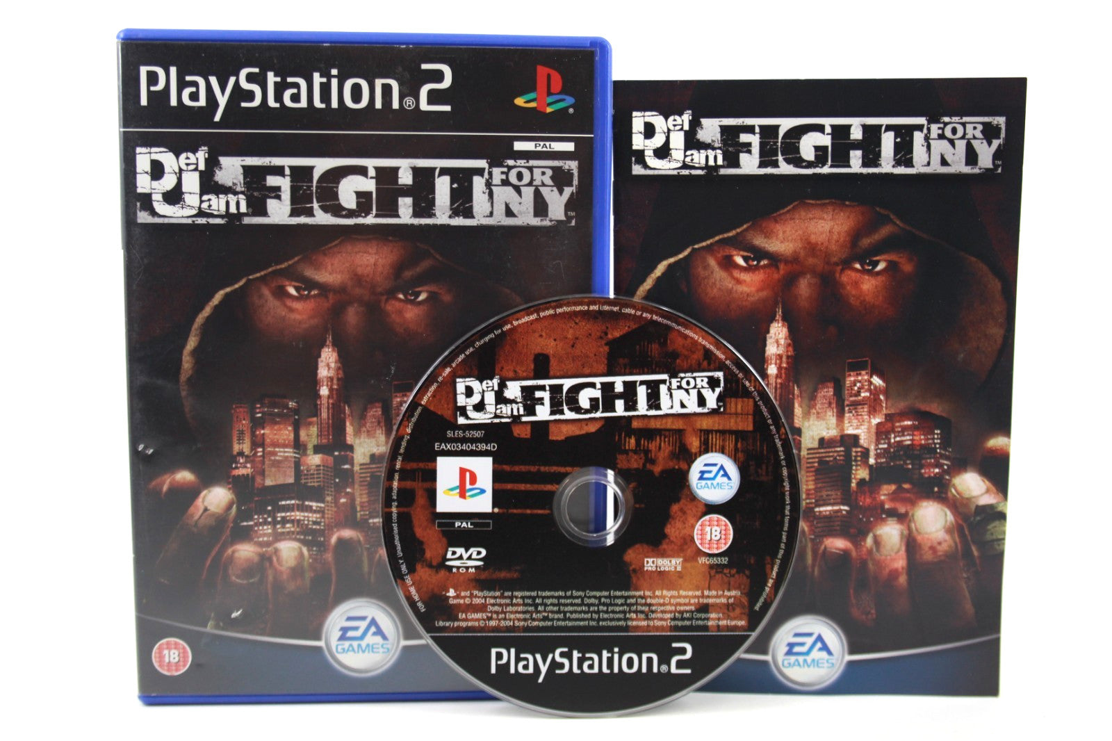 Def Jam Fight for NY - PlayStation 2 (PS2) [PAL] - WITH WARRANTY