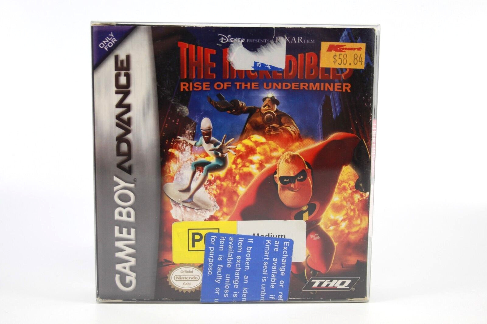 The Incredibles: Rise of the Underminer - Nintendo (GBA) - BOXED - WITH WARRANTY