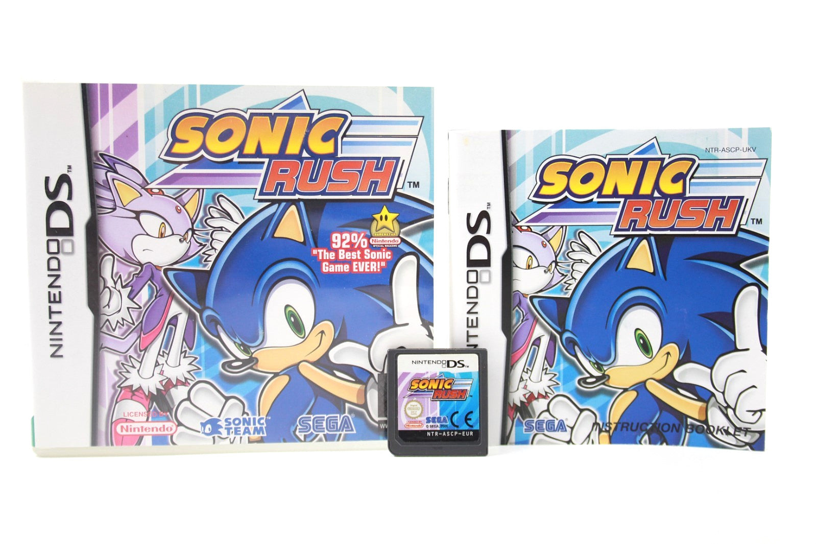 Sonic Rush - Nintendo DS [PAL] - WITH WARRANTY