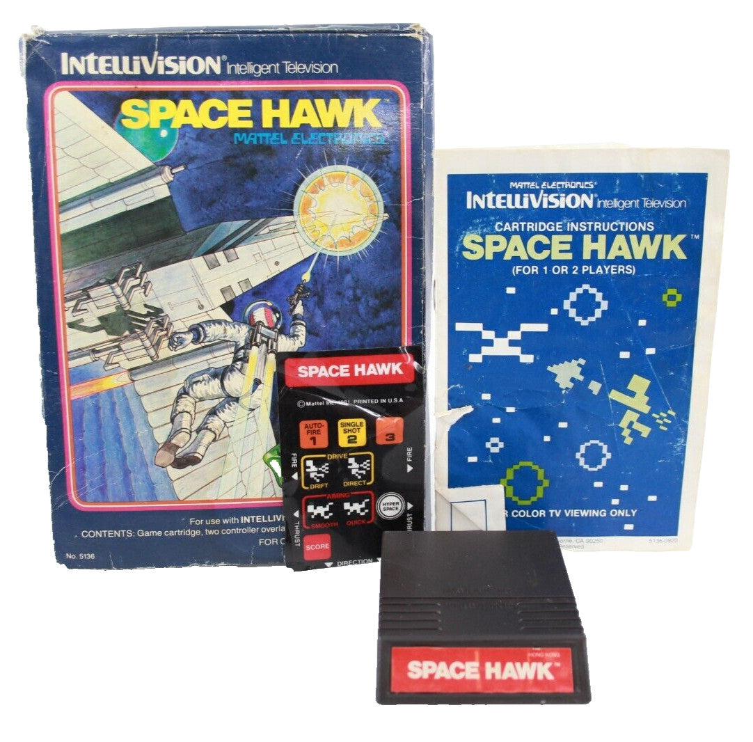 Space Hawk - Intellivision - WITH WARRANTY