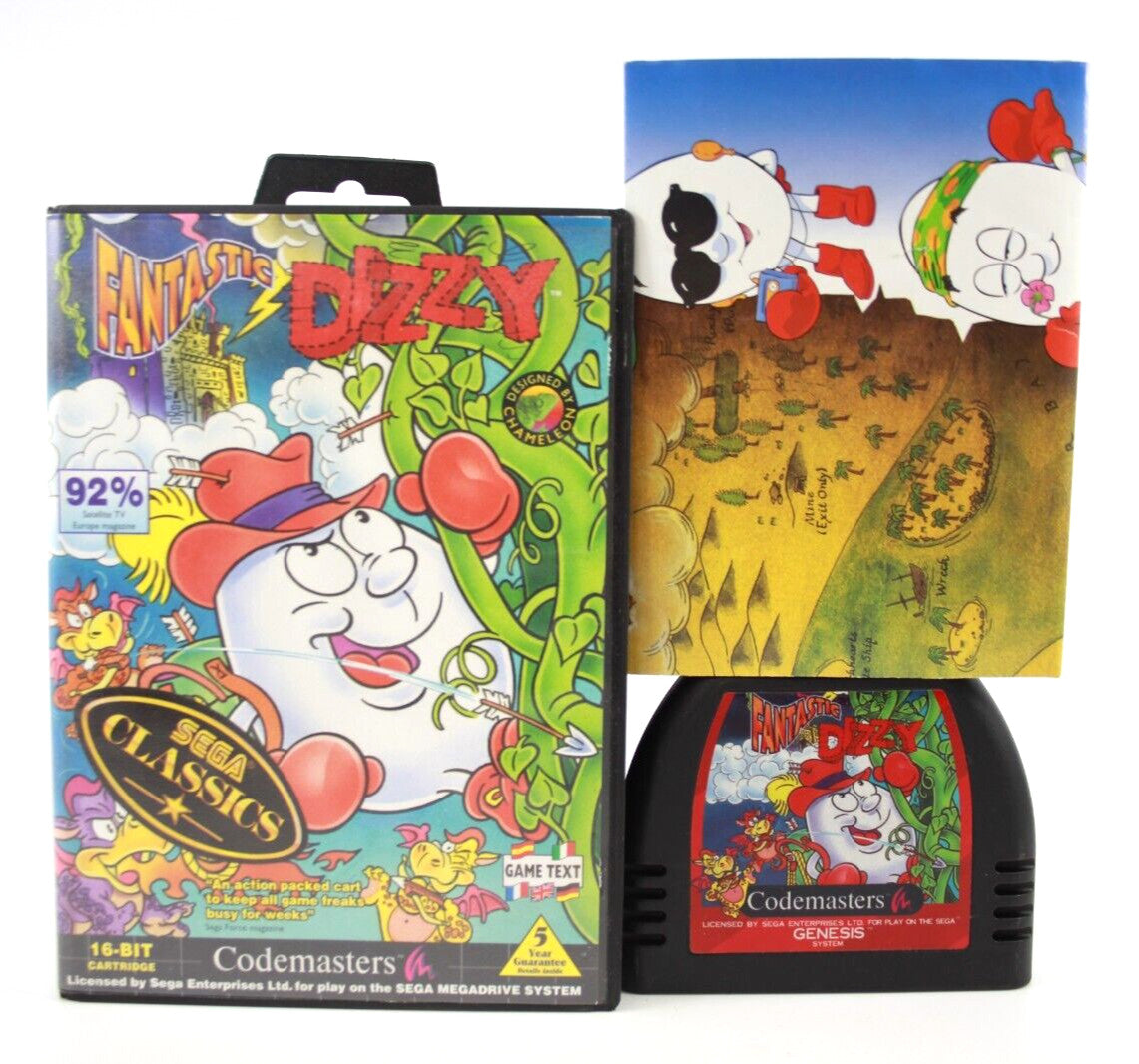 Fantastic Dizzy - SEGA Mega Drive [PAL] - WITH WARRANTY