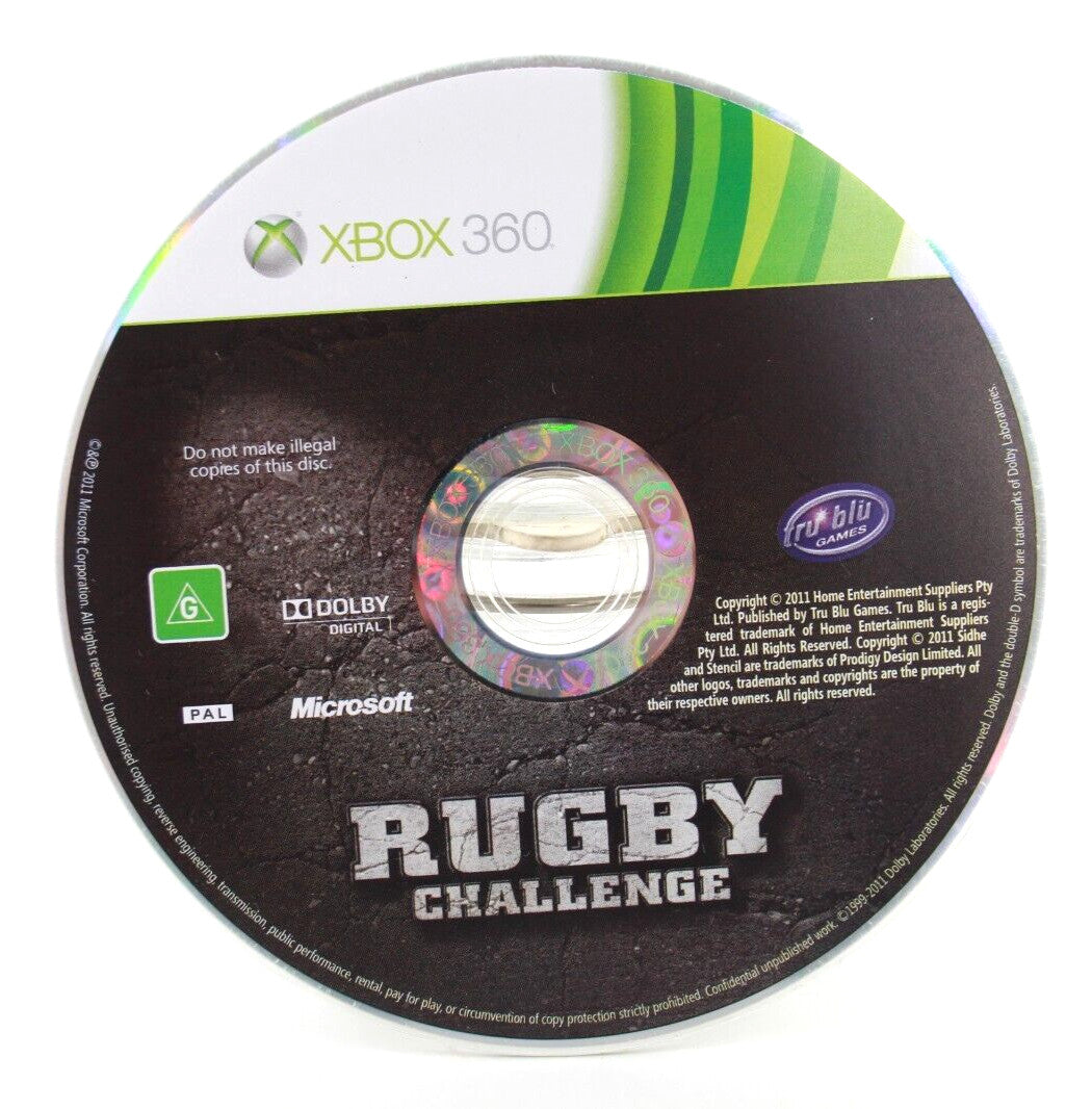 Rugby Challenge - Xbox 360 [PAL] - WITH WARRANTY