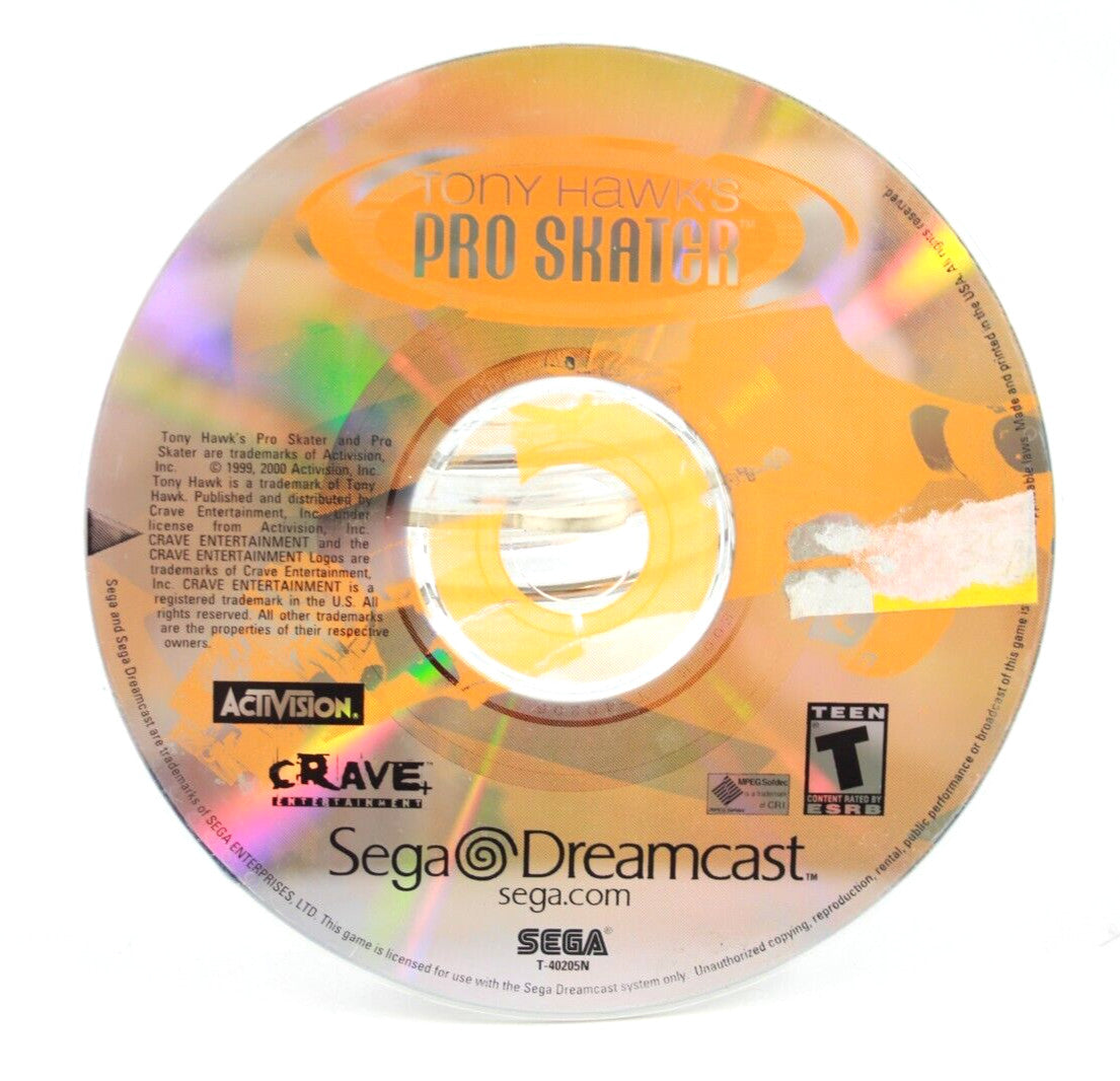 Tony Hawk's Pro Skater [DISC ONLY] - SEGA Dreamcast [NTSC-U]