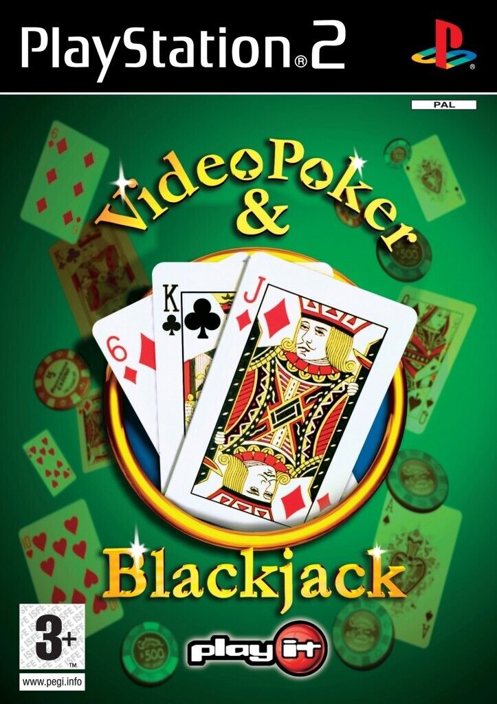 Video Poker & Blackjack (PS2) [PAL] - WITH WARRANTY
