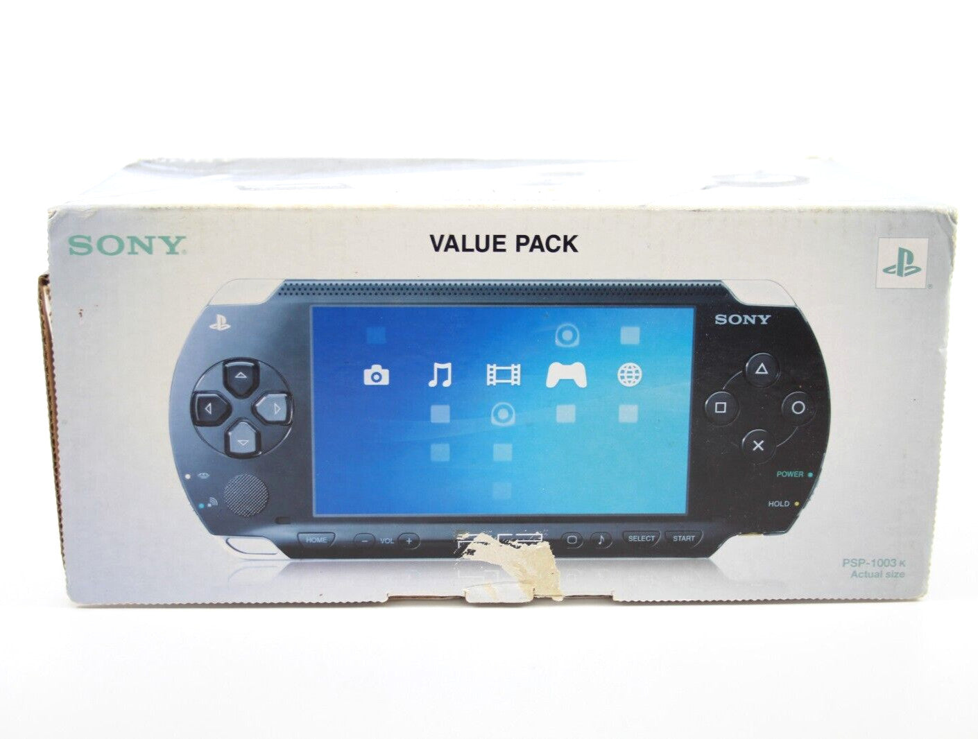 Genuine, Official Sony PlayStation Portable (PSP-1003K) Value Pack **BOX ONLY**