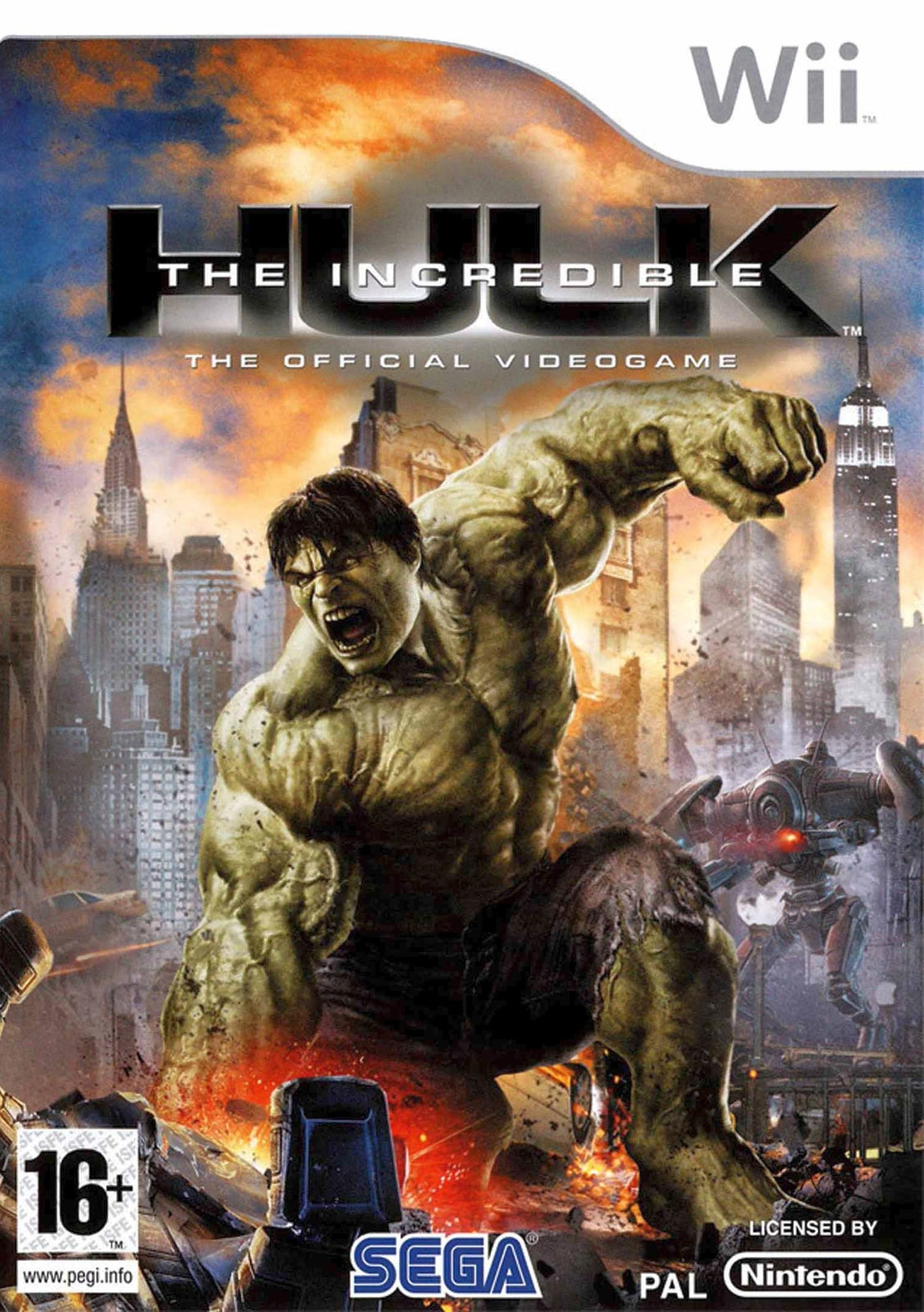 The Incredible Hulk (Nintendo Wii) [PAL] - WITH WARRANTY
