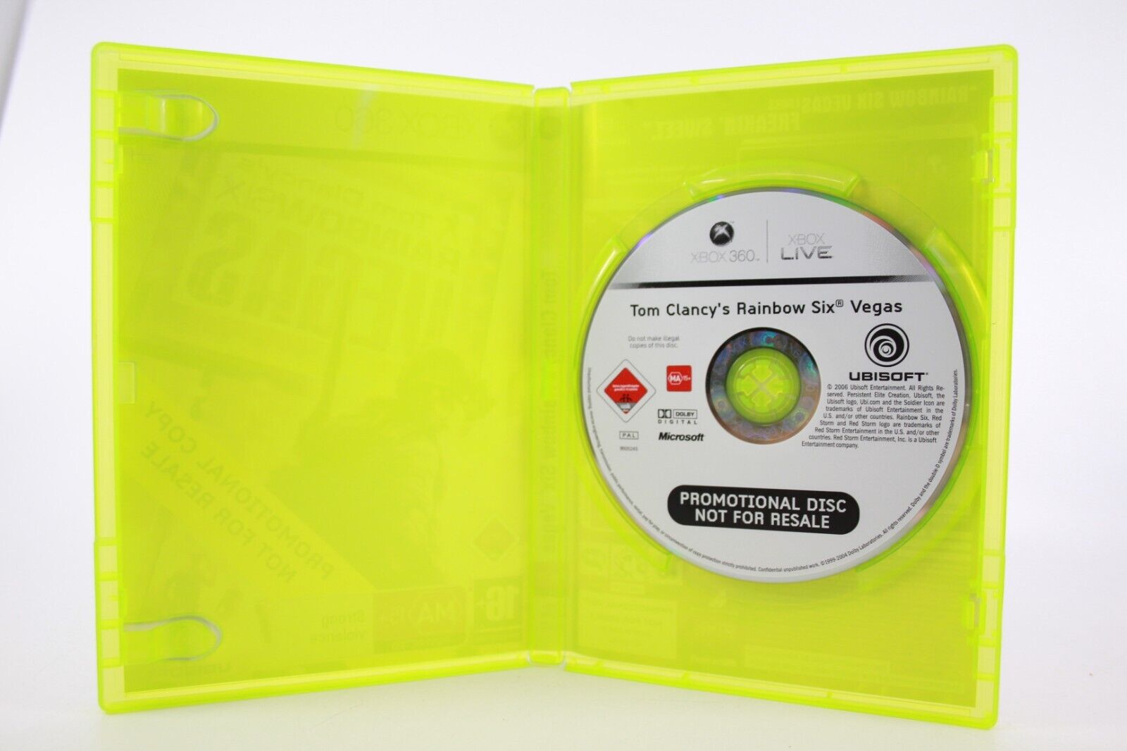Tom Clancy's Rainbow Six Vegas - PROMO COPY (Xbox 360) [PAL] - WITH WARRANTY