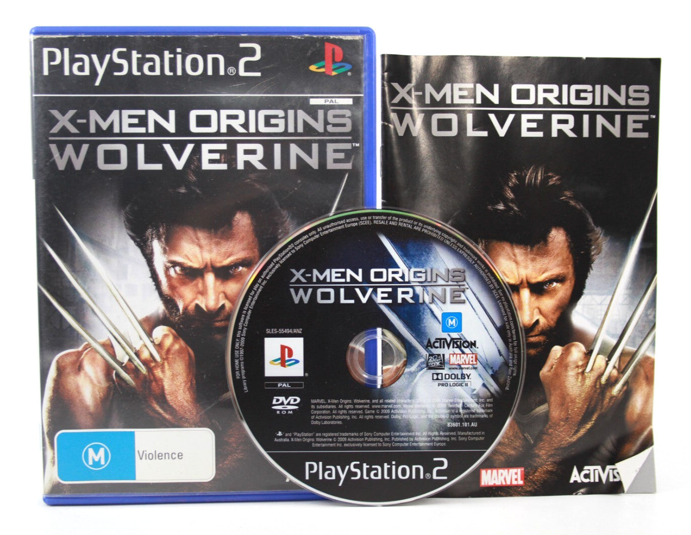 X-men Origins Wolverine - PlayStation 2 (PS2) [PAL] - WITH WARRANTY