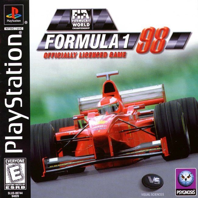 Formula 1 98 [DISC ONLY] (PS1) [PAL] - WITH WARRANTY