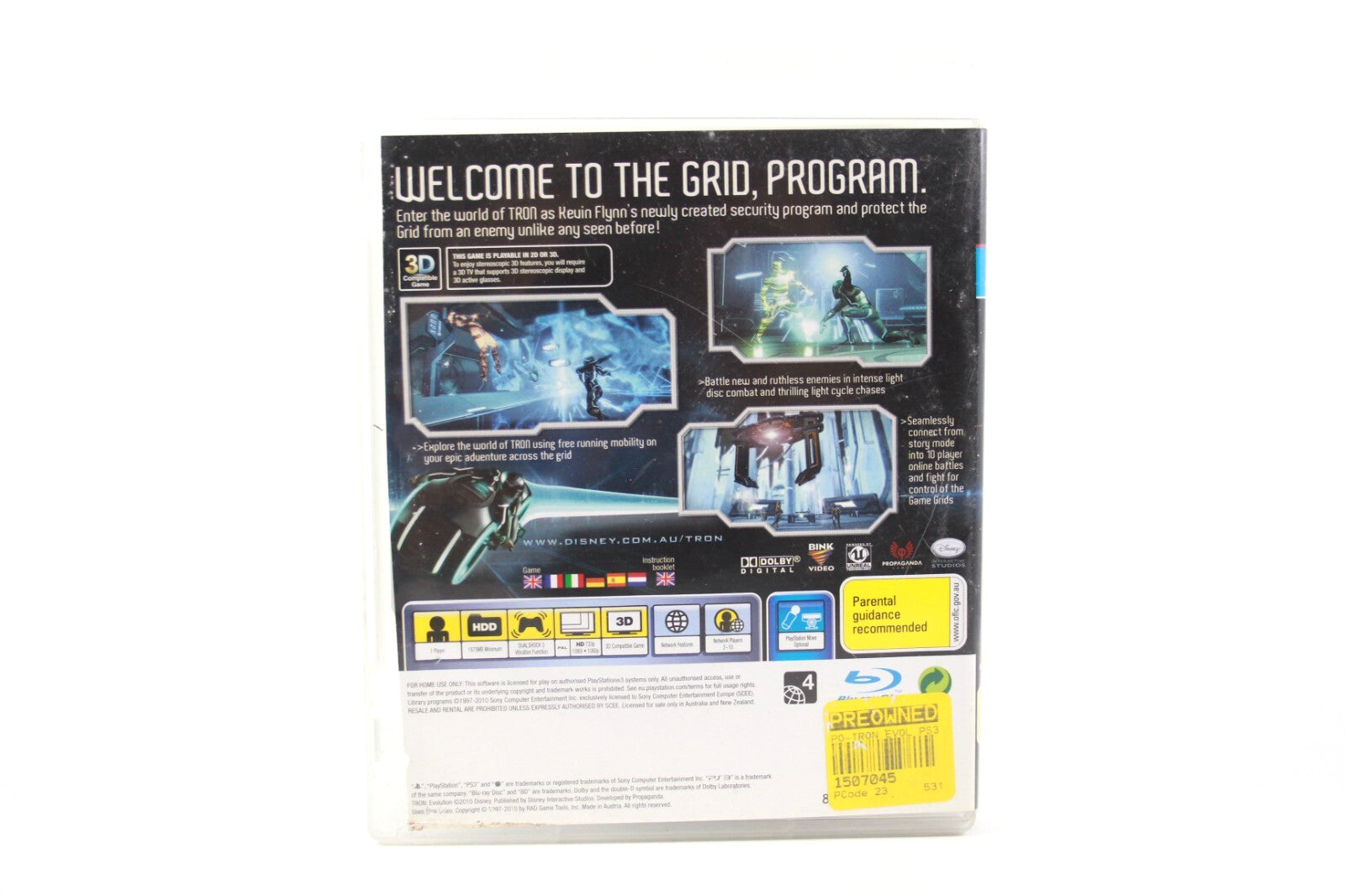 Tron Evolution - PlayStation 3 (PS3) [PAL] - WITH WARRANTY