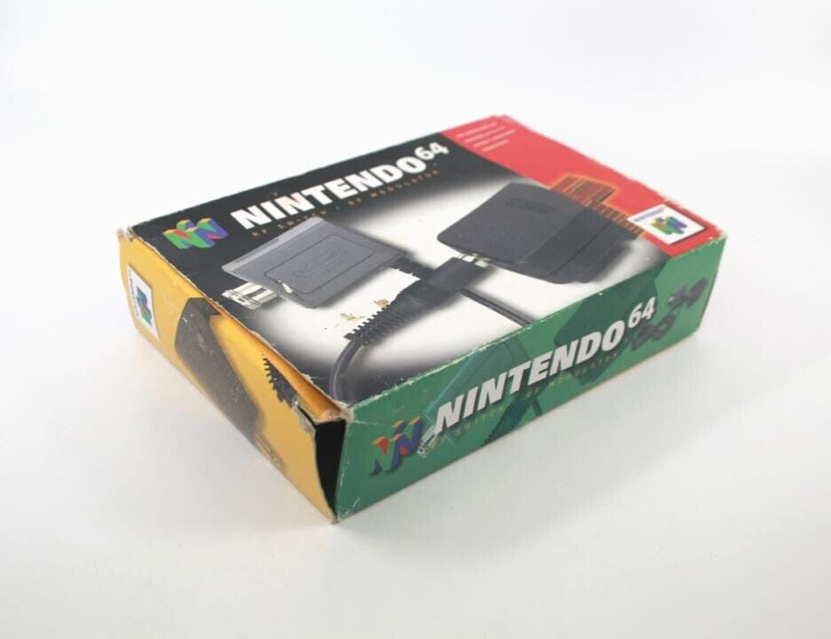Nintendo 64 N64 RF Switch / Modulator + Box [PAL] WITH WARRANTY