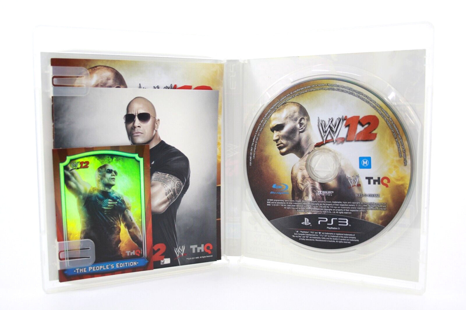 WWE 12: The People's Edition - PlayStation 3 (PS3) [PAL] - WITH WARRANTY