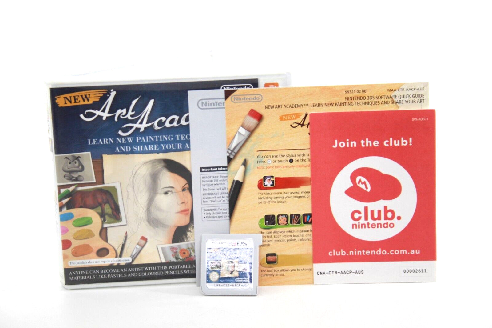 New Art Academy  - Nintendo 3DS [PAL] - WITH WARRANTY