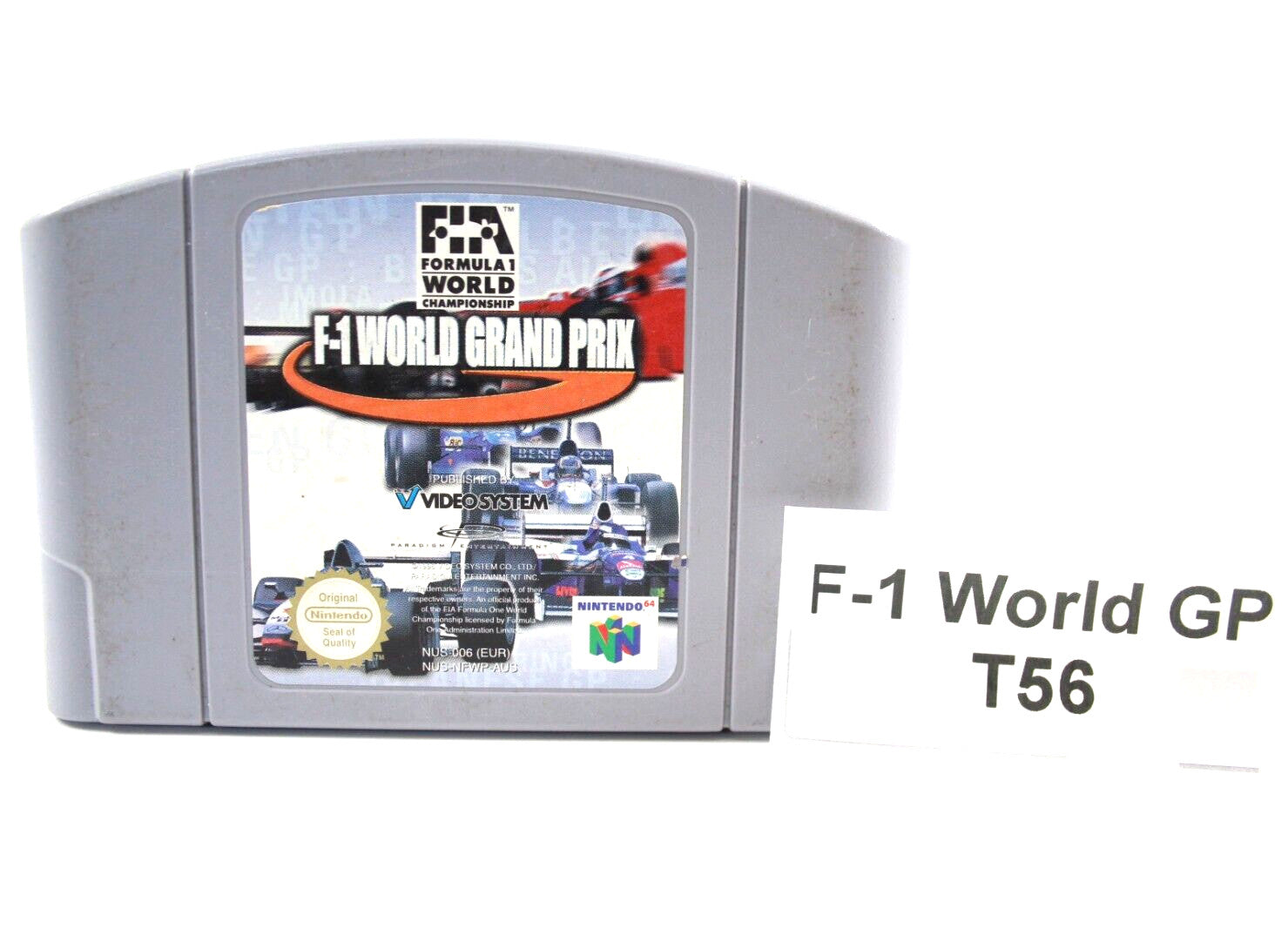 F-1 World Grand Prix [CART ONLY] - Nintendo 64 (N64) [PAL] WITH WARRANTY