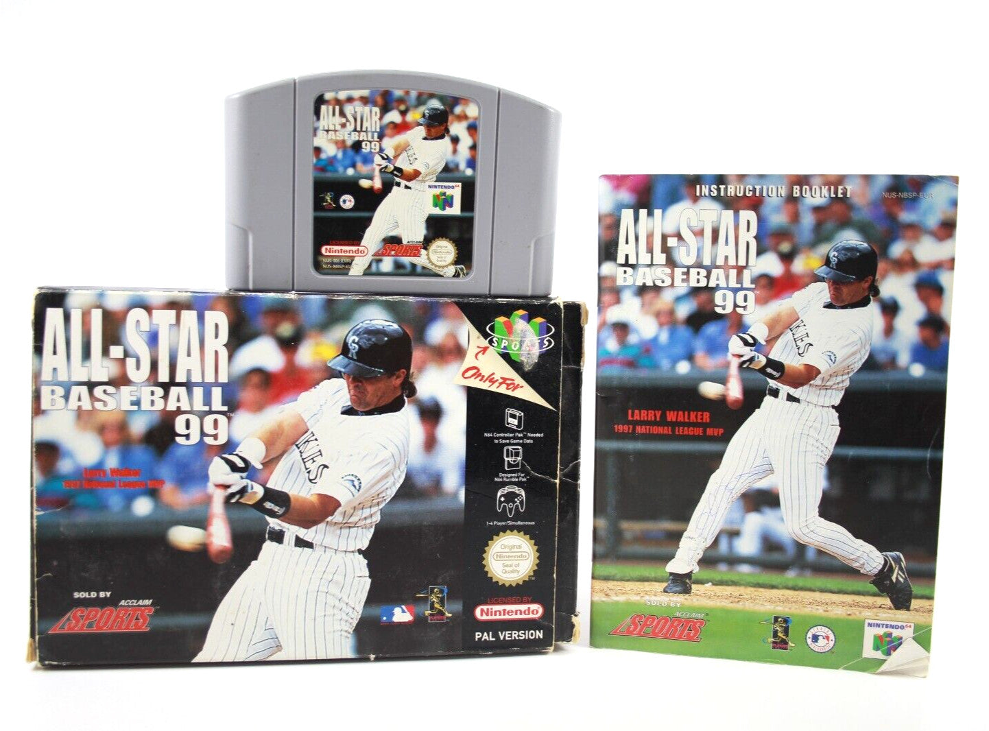 All-Star Baseball 99 - Nintendo 64 (N64) [PAL] - WITH WARRANTY