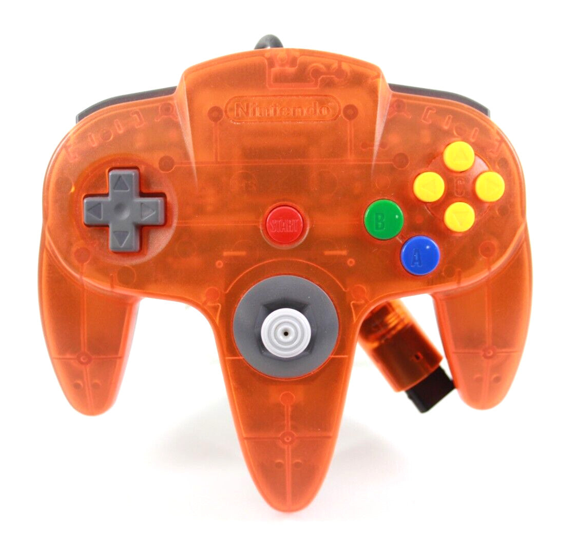 Genuine, Official Nintendo 64 (N64) Console [Daiei Hawks Orange] Japan (NTSC-J)