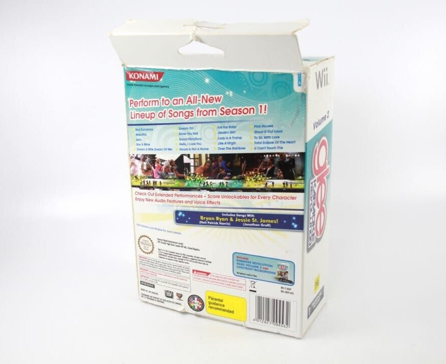 Glee Karaoke Revolution Volume 2  [PAL] Microphone & Game (Complete)