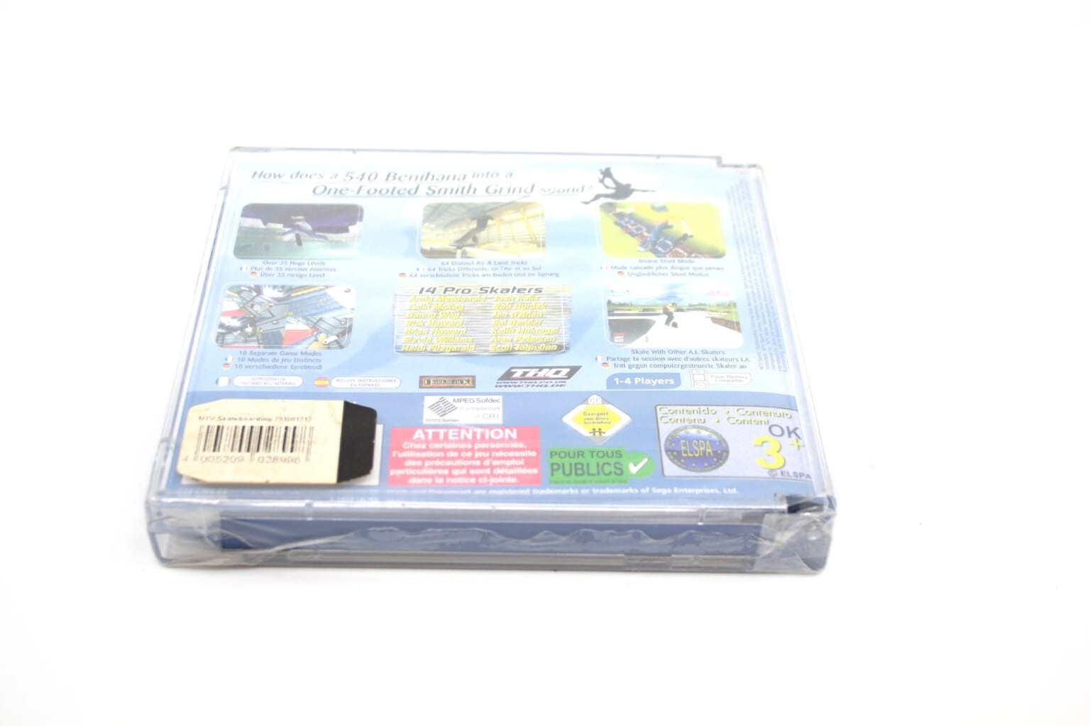 MTV Sports: Skateboarding [Dreamcast] (PAL) NEW & FACTORY SEALED - WITH WARRANTY