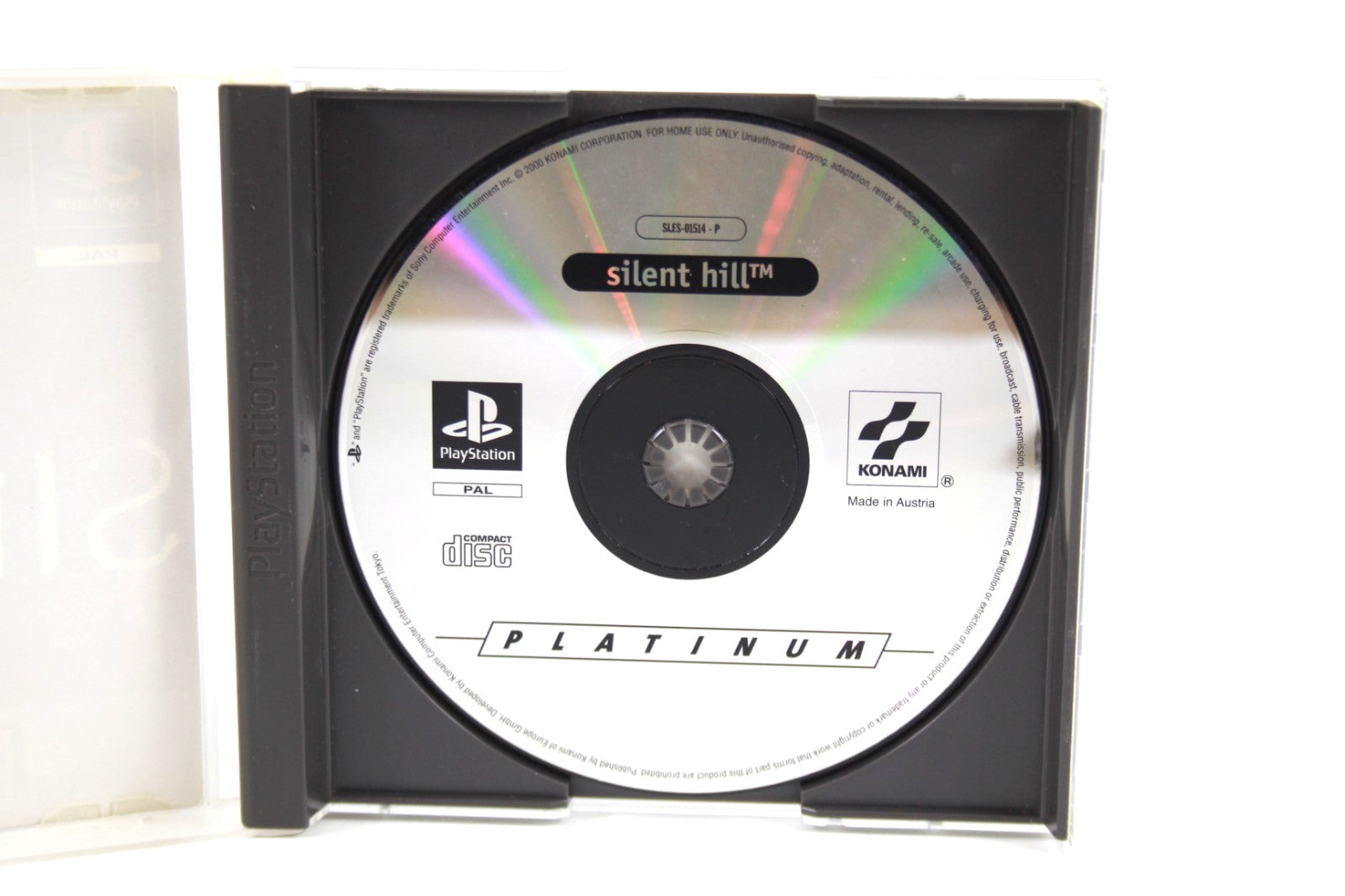 Silent Hill [Platinum] - PlayStation (PS1) [PAL] - WITH WARRANTY