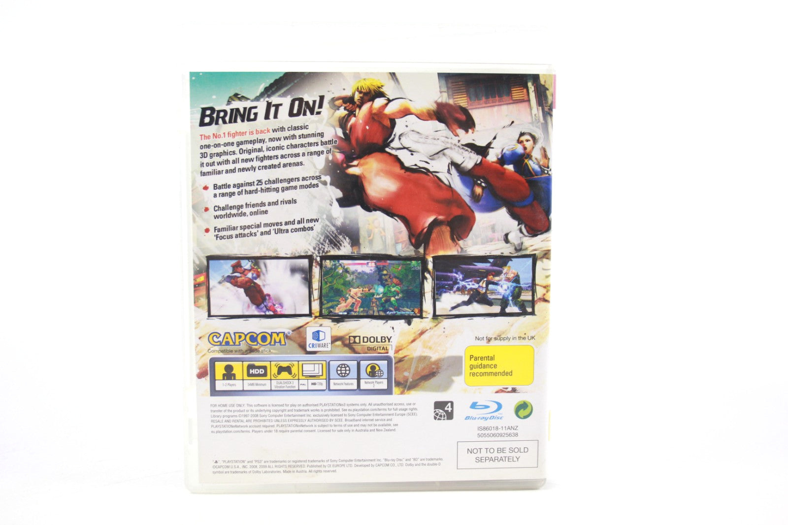 Street Fighter IV - PlayStation 3 (PS3) [PAL] - WITH WARRANTY