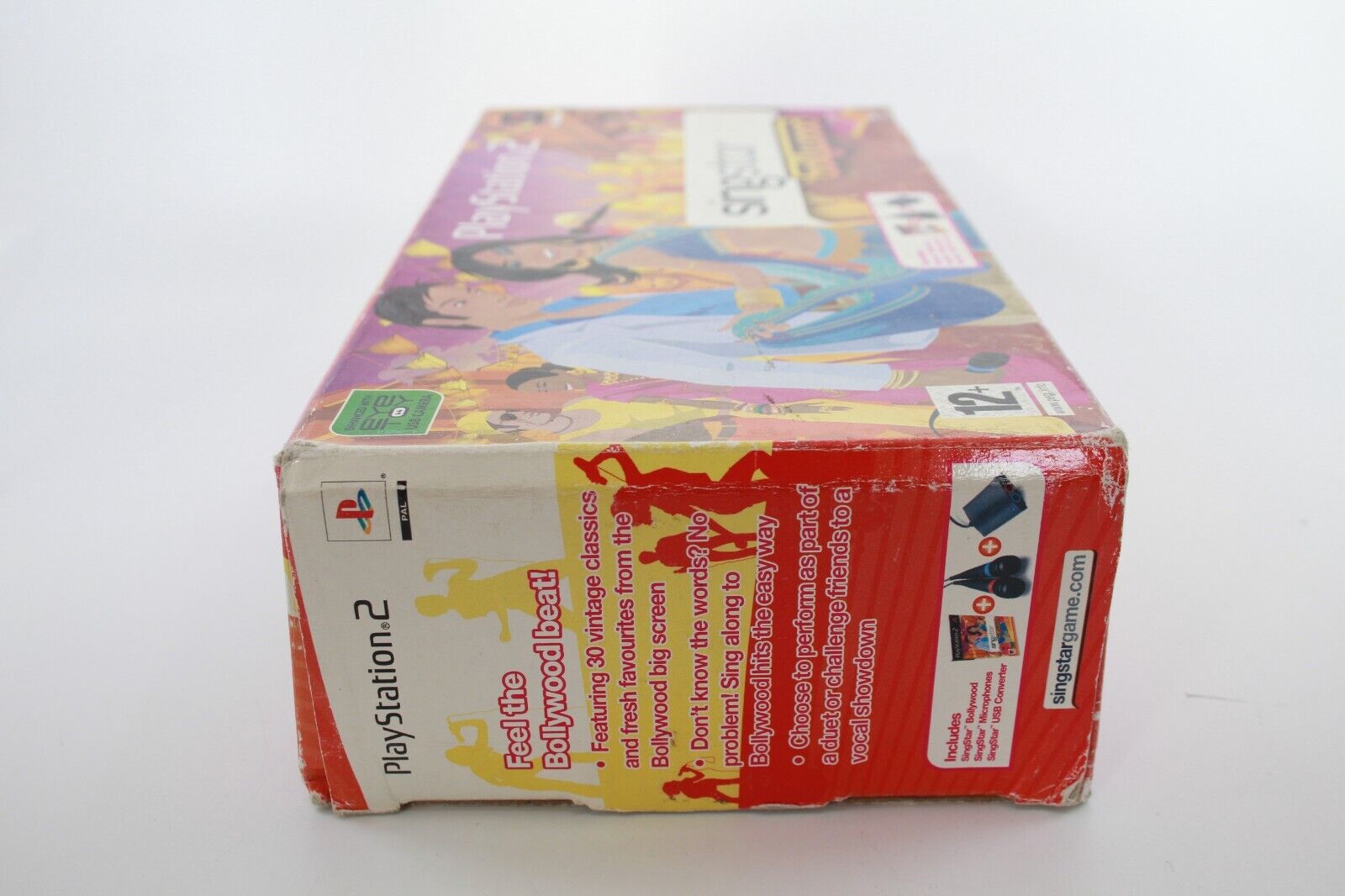 SingStar Bollywood PlayStation 2 - Boxed w/ Mics - PS2 - [PAL] **NO GAME** PS2