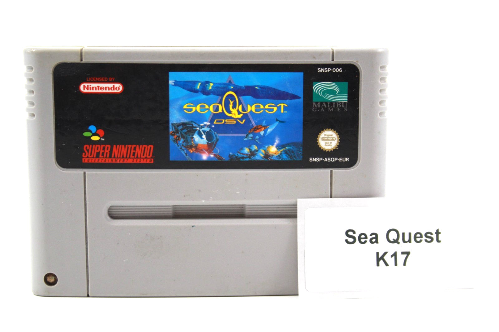 Sea Quest DSV [CART ONLY] - Super Nintendo (SNES) [PAL] - WITH WARRANTY