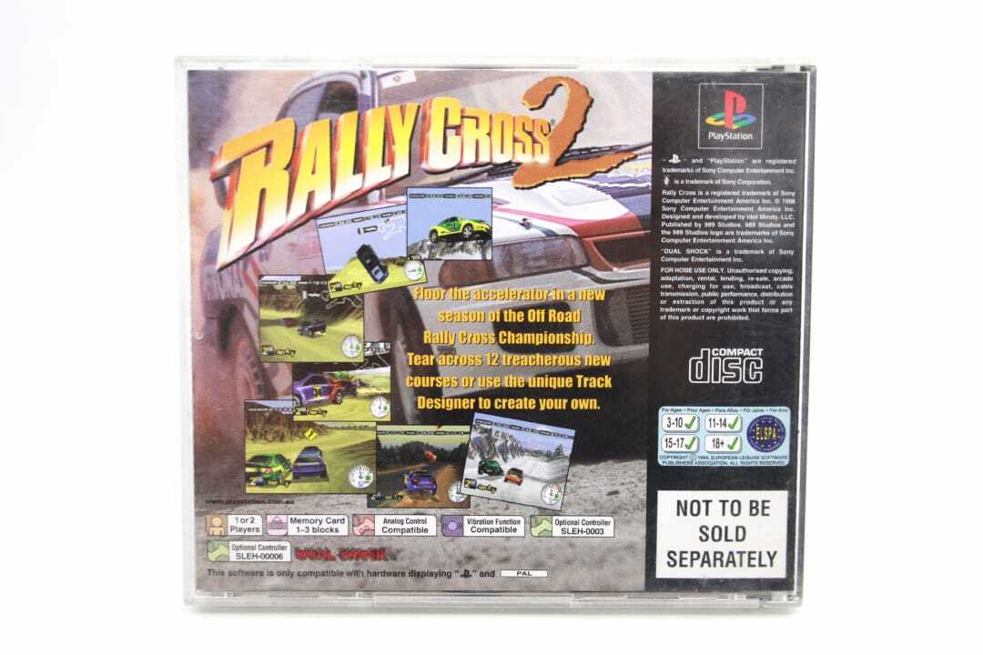 Rally Cross 2 (PS1) [PAL] - WITH WARRANTY