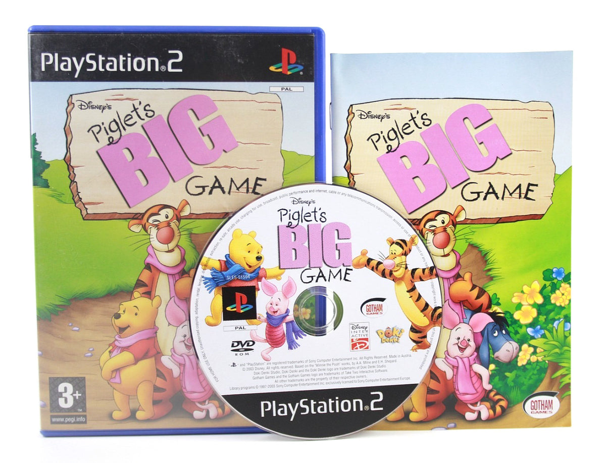 Disney's Piglet's Big Game - PlayStation 2 (PS2) [PAL] - WITH WARRANTY