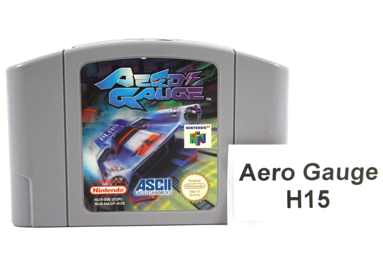 Aero Gauge [CART ONLY] - Nintendo 64 (N64) [PAL] WITH WARRANTY