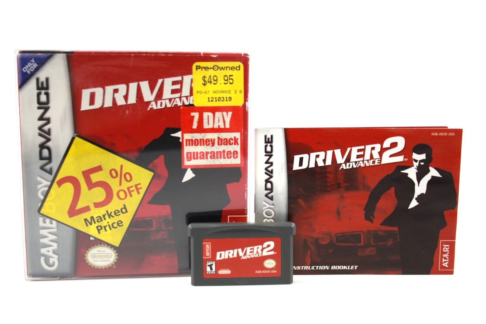 Driver 2: Advance - Nintendo Gameboy Advance (GBA) - WITH WARRANTY