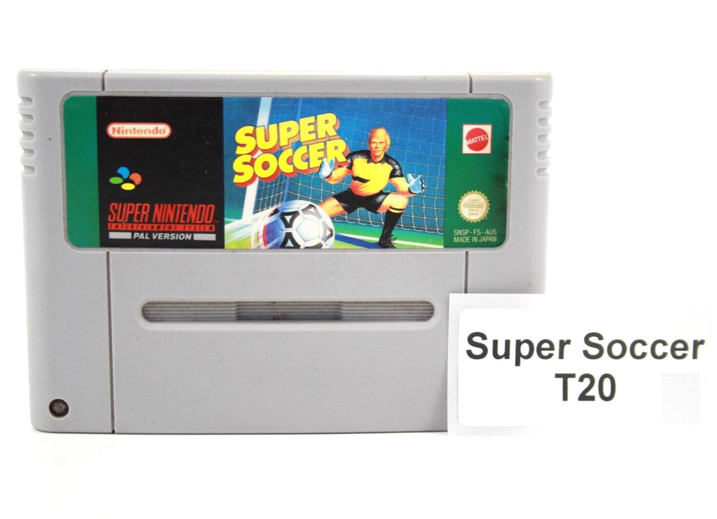 Super Soccer [CART ONLY] - Super Nintendo (SNES) [PAL] - WITH WARRANTY